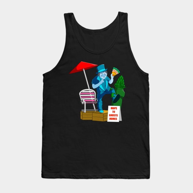 Hitchhiking Superstar Tank Top by Leonard Buttman